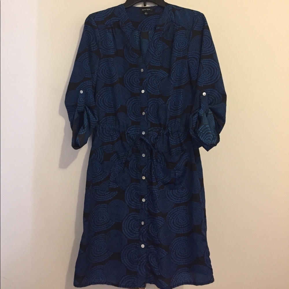 Spense Button Down Dress